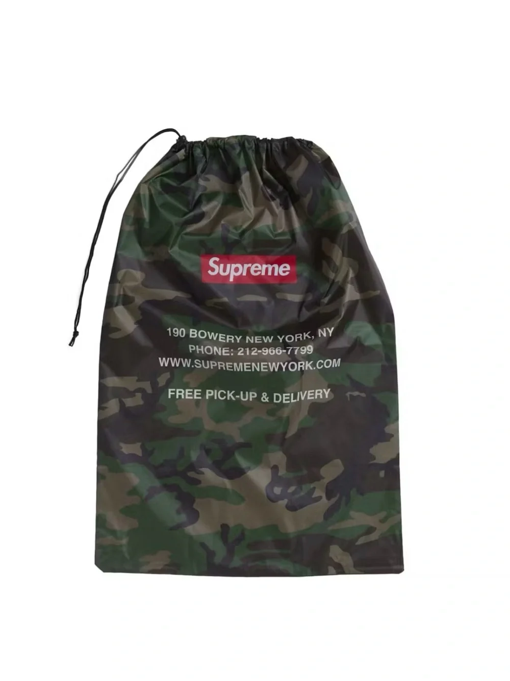 Supreme Camo Laundry Bag (FW25)